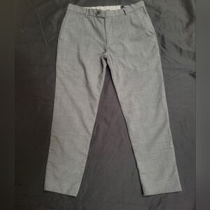 Lands' End Classic Clothing Tailored Fit Gray Dress Pants Men Size 32X27